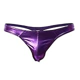 JFSFAS Panties schwarz Herren Boxer Shorts for Men unterwäsche für Herren Boxer Shorts Jungen Unterhosen Herren Unterhosen sexy Slips A7 Violett S