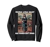 Da Vinci Mona Lisa Art mit Rennrad Fahrrad Radsport Bike Sw