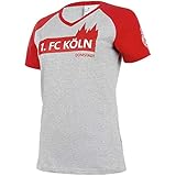 uhlsport 1. FC Köln 3.0 T-Shirt Freizeit Damen grau Gr XL