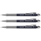 Faber-Castell 3 Stück Druckbleistifte Apollo, 0,7 mm, Dunkelb