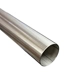Edelstahlrohr Ø 70 mm x 1000 mm ( 1m ) V2A Auspuffrohr Edelstahl Rohr 1.4301