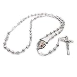 Hachette Rosenkranz der Auferstehung 52 cm aus der Kollektion Rosenkränze der Hingabe Papst Franziskus Kreuz Anhäng