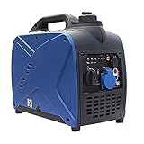 TGHY 1000W / 1800W / 2200W / 3500W Tragbarer Benzin-Inverter-Generator mit Abgeschaltetem Kraftstoff Ultraleichtem und Leisem Benzinbetriebenem Generator für Wohnmobile und Camping,1000w