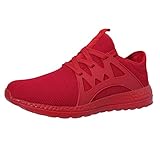 VVQI Laufschuhe Herren Damen Sneaker Sportschuhe Turnschuhe Mode Leichtgewichts Freizeit Atmungsaktive Fitness S