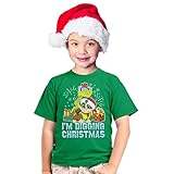 PAW PATROL Rubble I'm Digging Christmas Geschenk Kinder Jungen T-Shirt 128 Grü