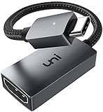 uni USB C auf HDMI Adapter 4K, USB Typ C auf HDMI Adapter(Thunderbolt 3 kompatibel) Bis zu 4K, Kompatibel mit iPad Pro, MacBook Pro/Air, Galaxy, Huawei P40 u.s.w - G