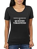 Written and Directed by Quentin Tarantino - Damen T-Shirt von KaterLikoli, Gr. S, Deep Black