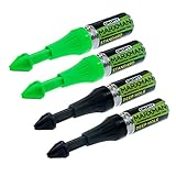 MarXman Grün Standard x2 Kreide schwarz tief x2 Markierungsstift Lochmarkierungswerkzeug S