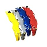 CTZL Auto Bremssattel Schutz Bremsschutzabdeckungen Bremssattelabdeckelabdeckung Bremsscheibe Dekorative Abdeckung ABS-Bremssattelabdeckung