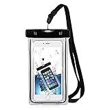 MMOBIEL wasserdichte Smartphone Tasche (Schwarz) Case Hülle Kompatibel mit iPhone X/XR/XS/XS MAX Samsung S9 S8 HTC LG Sony Nokia Motorola bis zu 6 I