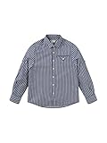 TOM TAILOR Jungen 1030528 Hemd, 28931-Navy Blue Stripe, 128