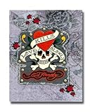 Trend Import 10313000 - Trend Import - Ed Hardy Spiralnotizbuch Din A5