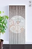 ABC Home Living Bambusvorhang Raumteiler Türvorhang Insektenschutz, Bamboo, 2 Eulen, ca. 90 x 200