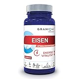 Granions IRON Bisglycinat 14 mg + B-Vitamine - 100% der empfohlenen Zufuhr - Optimale Bioverfügbarkeit - ENERGIE UND VITALITÄT - Schwangere - 60 Kapseln - 1 Flasche = 2 Monate, 22 g