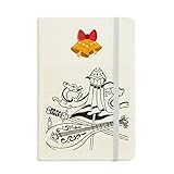 Notizbuch mit chinesischem Regenschirm, Schwert und Drache, Jingling B