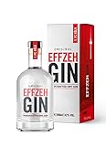 Effzeh Gin Original inkl. Geschenkverpackung - Handcrafted Dry Gin - Gin des 1. FC Kö