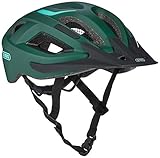 ABUS Aduro 2.1 - Allround-Fahrradhelm in sportivem Design für den Stadtverkehr, Landstraßen und Trails - für Damen und Herren - 81943 - Grün (Smaragdgrün), Größe M