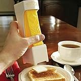 Ein-Klick-Stick Butterschneider, Käsehobel, Handklick-Edelstahlklingenspender-Behälter-Gadget-Kit, Käsespender-Splitter, geeignet für Butter oder Käse, Buttersp