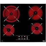 Teka TR 6420 Glaskeramik-Kochfeld, autark, 60er B