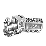 Zunruishop Sparschwein Ziehen Coal Train-Geld-Kasten-Speicher mit Schmuck-Box kreative Persönlichkeit Sparschwein für M