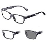 infactory Brille: Selbsttönende Lesebrille mit UV-Schutz 400, 2,5 Dioptrien (Sonnenbrille 2 5 Dioptrien)