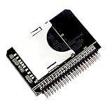 SUITCAN SD Karte auf 2,5 Zoll IDE Adapter, SDHC SDXC MMC Speicherkartenkonverter auf Laptop HDD 44 Pin Male PAT