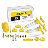 Tongdejing Bremse Bluten Kit, Fahrrad Entlüfter Hydraulisch Rabatt Bremse Bleed Kit Tool für Shimano, für MAGURA, für TEKTRO, für die SRAM-Serie Fahrrad Bremse Reparatur Werkzeug