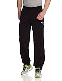 Puma Herren Hose Spirit Poly, schwarz/weiß, XL, 654041 03