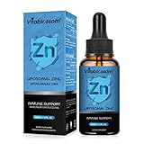 Vitablossom Liposomale Zinkpräparate 60ML - Hohe Absorption, besserer Geschmack | Vegan, gentechnikfrei, g