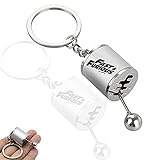 YISD Fast & Furious 9 Auto Shifter Keychain, Gear Shift Keychain,Shift Lever can be Shifted to Different Gears,Fast and Furious Creative Alloy Metal Car Key
