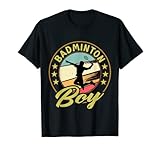 Vintage Federball Design für Badminton Spieler | Badminton T-S