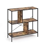 Vicco Loft Bücherregal Fyrk Wandregal Standregal Holz Regal Natur Aufbewahrung 79x80x30 Vintag