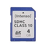 Intenso 4GB SDHC - 4GB SDHC Speicherkarte (20 MB/s, class 10), B