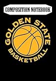 Composition Notebook: Golden State West Coast Pro Basketball Fan, Journal 6 x 9, 100 Page Blank Lined Paperback Journal/Notebook