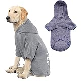 Sangrl® Hundepullover Winter Hunde Hoodie Fleece Hund Sweater Warm Katzenpullover Hundepullis für Drinnen und draußen S-9XL