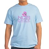 CafePress NCIS Chick T-Shirt aus 100 % Baumwolle Gr. M, hellb