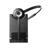 Jabra Pro 920 DECT Kabelloses On-Ear Mono Headset - HD Voice und Noise Cancelling - ganztägige Akkulaufzeit - optimal zur Verwendung mit Tischtelefonen in Europa - EU-Steck