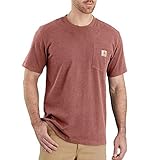 Carhartt Workwear Pocket T-Shirt Burgunderrot L