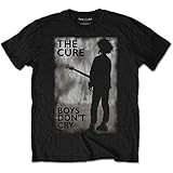 T-Shirt # M Black Unisex # Boys Don't Cry Black & W