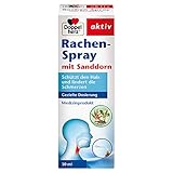 Doppelherz Rachenspray mit Sanddorn – Medizinprodukt – Schützt den Hals und lindert die Schmerzen – 30