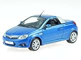 Opel Tigra TwinTop blau Klappdach Funktion Modellauto Minichamps 1:43