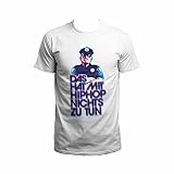 Bosshaft - DHMHHNZT Kommissar T-Shirt weiß (M)