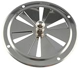 ARBO-INOX Lüftungsrosette Lüfter Kiemenlüfter Edelstahl 100