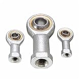 Miniatur-Kugellager M5/6/12 Innengewinde Rosengelenk Rechtsgewinde Bronze Liner Performance Rod End M6 Metall geschirmtes Lager (Größe (US): M6)