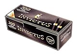 Invictus Black Zigarettenhülsen mit Goldring, 20 mm Filter, 200er Box 5 Boxen (1000 Hülsen)