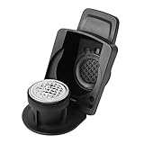 Nespresso Dolce Gusto Adapter, Kapseladapter für Nespresso Mehrweg-Kaffeemaschine Zubehör Kapseln konvertieren kompatibel mit Dolce Gusto EDG606, EDG466