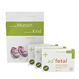 adfetal 3 Monatspackungen - VEGAN - mit DHA aus Algen, Folsäure, Vitamin D usw. +'Vom Kinderwunsch zum Wunschkind' von Prof. Dr. med. Kai J. Bühling