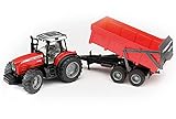 Bruder 02045 - Massey Ferguson 7480 mit Wannenkippanhäng