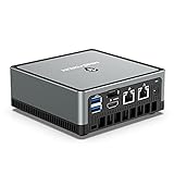 Mini PC AMD Ryzen 5 3450U 4 Core / 8 Threads | 16 GB RAM 256 GB PCIe SSD | Radeon Vega 8 Graphics | Windows 10 Pro | Dual-Band WiFi Bluetooth | 4K HDMI/DP/USB-C| 2 x RJ45| 4 x USB 3.0