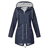 Allence Damen Outdoorjacken Wasserdichter Regenjacke Regenmantel Mit Kapuze Windproof Jacke Windbreaker üBergangsjacke Outdoorjacke Wetterschutz Funktionsjacke w